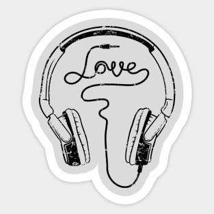 Sound of Love. Light Vibe Sticker